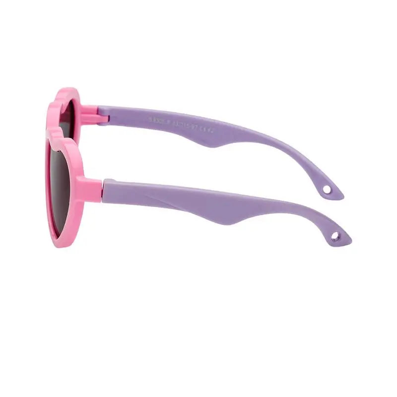 Farmamoda Polarised Sunglasses For Children Pink And Lilac , 25 gr