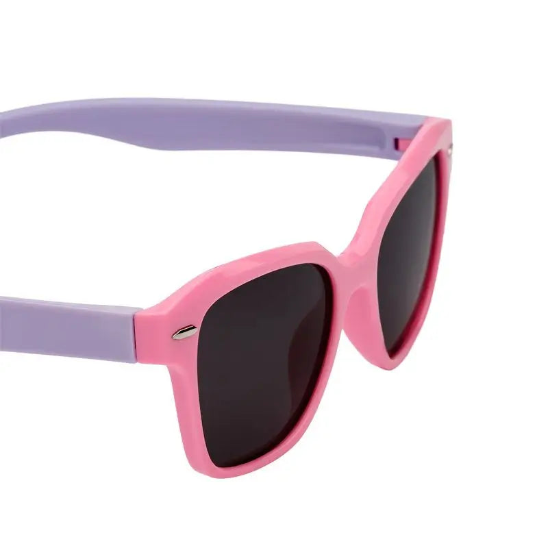 Farmamoda Polarised Sunglasses For Children Pink And Purple , 25 gr