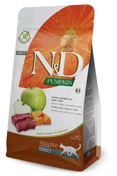 Farmina N&D Cat Calabaza Venado 300Gr, cat food