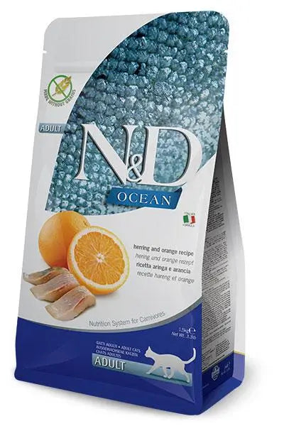 Farmina N&D Cat Ocean Ocean Herring 1,5Kg, cat food