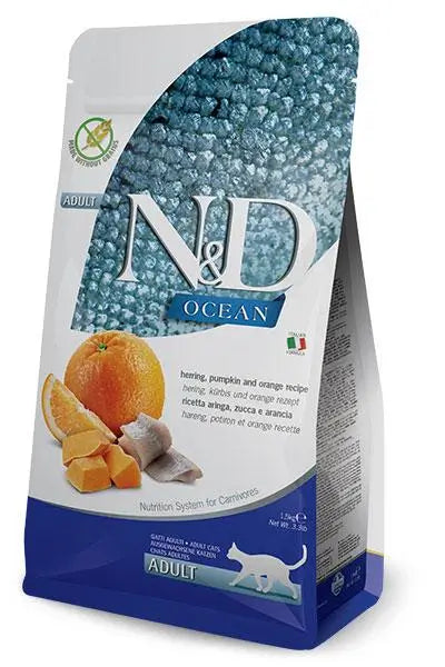 Farmina N&D Cat Ocean Ocean Pumpkin Herring 5Kg, cat food