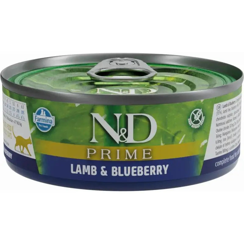 Farmina N&D Cat Prime Lamb & Cranberry 30X70Gr Box
