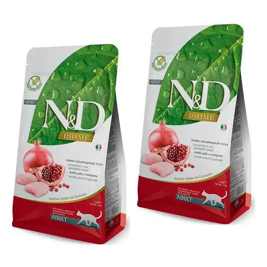 Farmina N&D Cat Prime Chicken cat food, Pack 2 x 1,5Kg