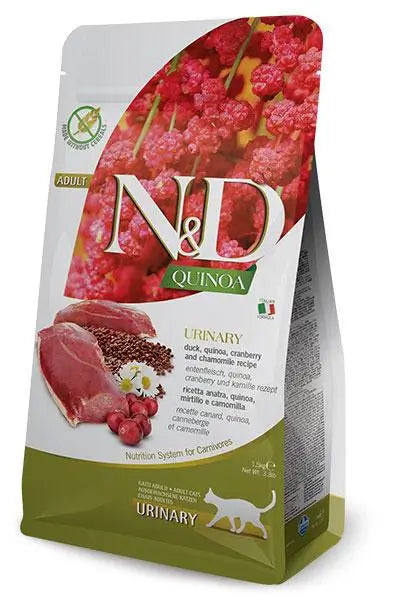 Farmina N&D Cat Quinoa Urinary Urinary Duck 300Gr, cat food
