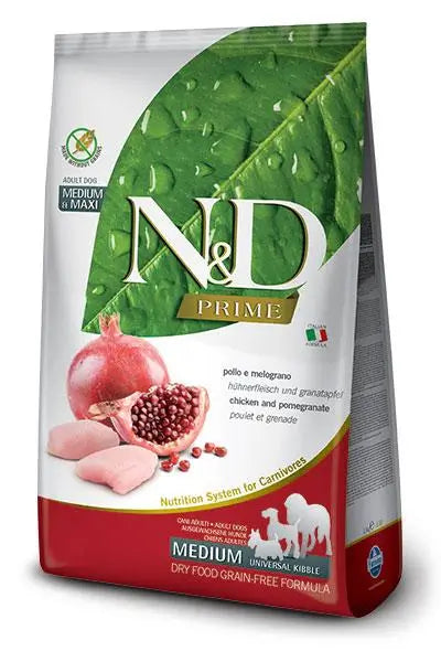 Farmina N&D Dog Prime Medium Maxi Chicken 12Kg, dog food for dogs