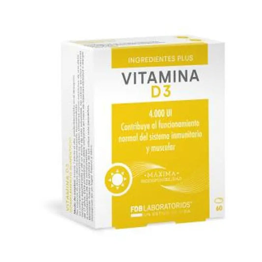 Fdb Vitamin D3 4000Ui 60Pearls