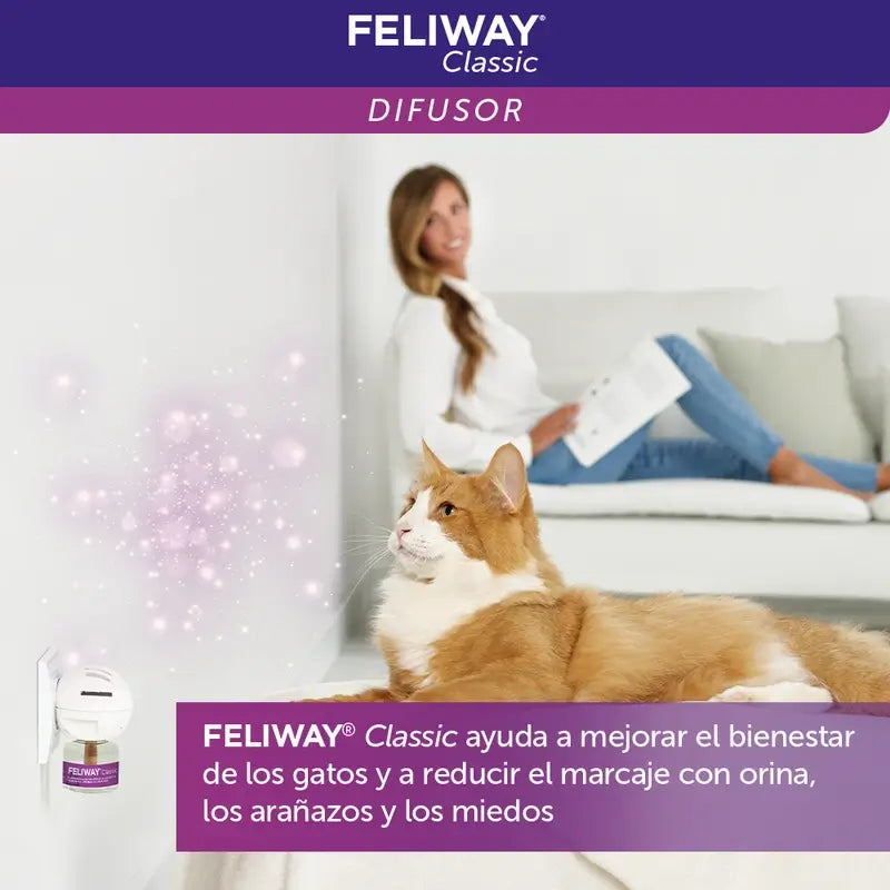 Ceva Feliway Classic Diffuser + Refill 48 ml Antistress