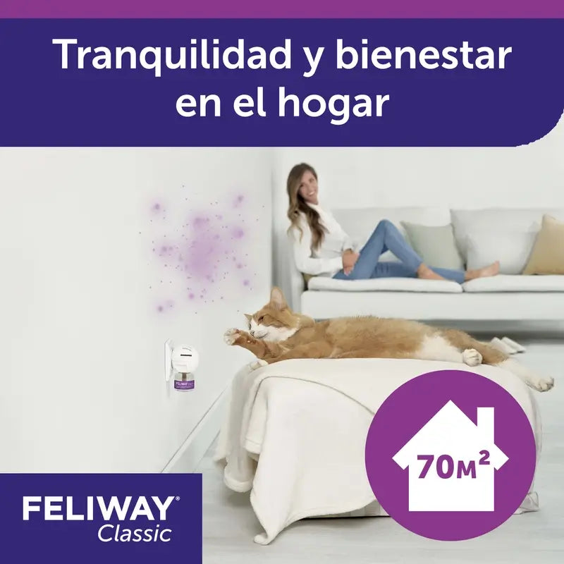 Ceva Feliway Classic Diffuser + Refill 48 ml Antistress