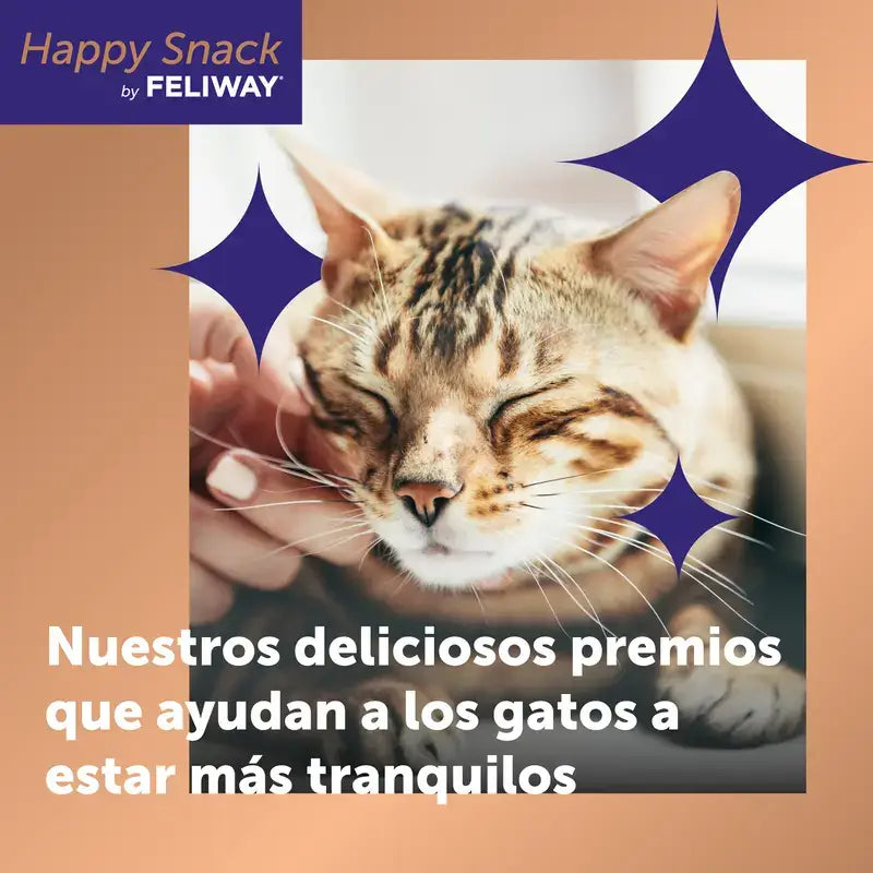 Feliway Happy Snack Chicken and Salmon, 48 sachets