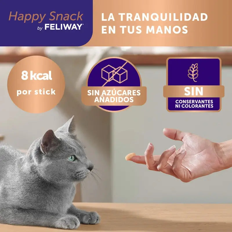 Feliway Happy Snack Chicken Flavour, 24 sachets
