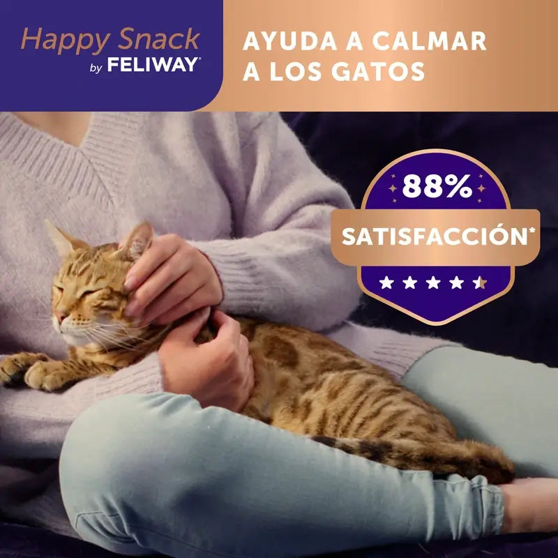 Feliway Happy Snack Chicken Flavour, 24 sachets