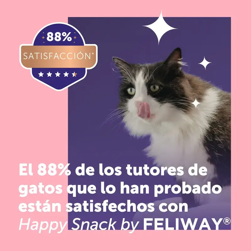 Feliway Happy Snack Salmon Flavour, 24 sachets