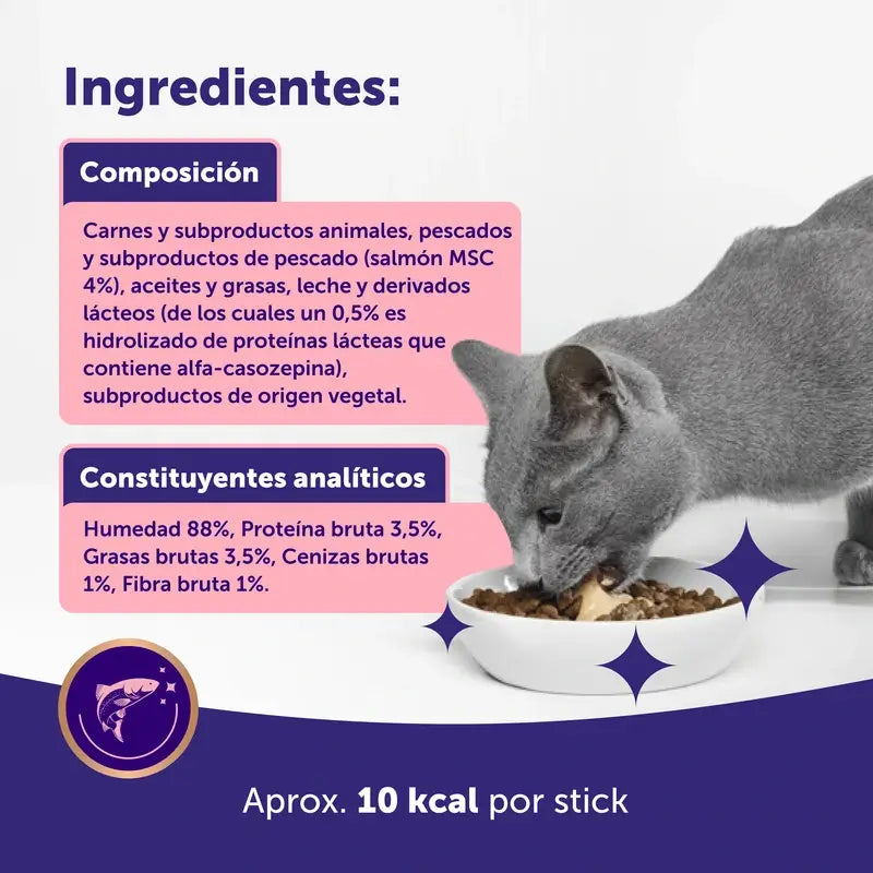 Feliway Happy Snack Salmon Flavour, 6 sachets