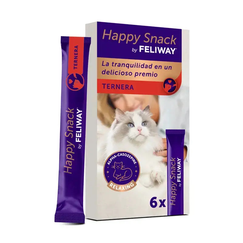 Feliway Happy Snack Beef, 6 sachets