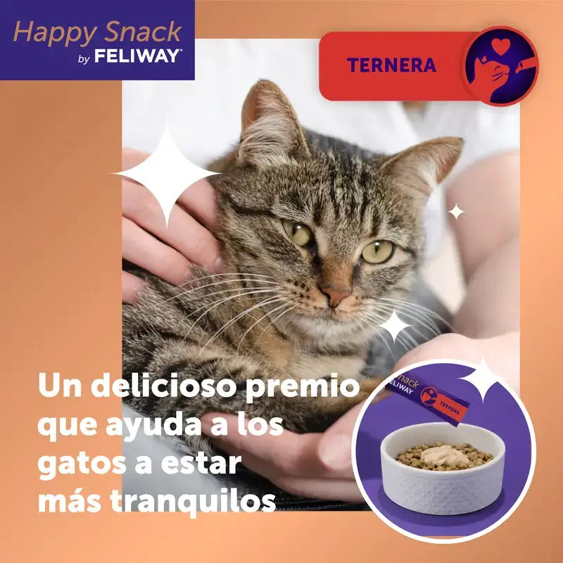 Feliway Happy Snack Beef, 6 sachets
