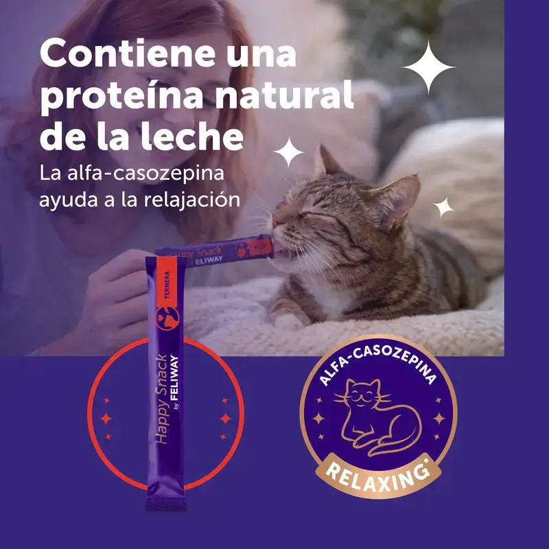 Feliway Happy Snack Beef, 6 sachets