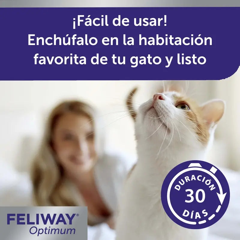 Feliway Optimum Diffuser + Refill 48 ml