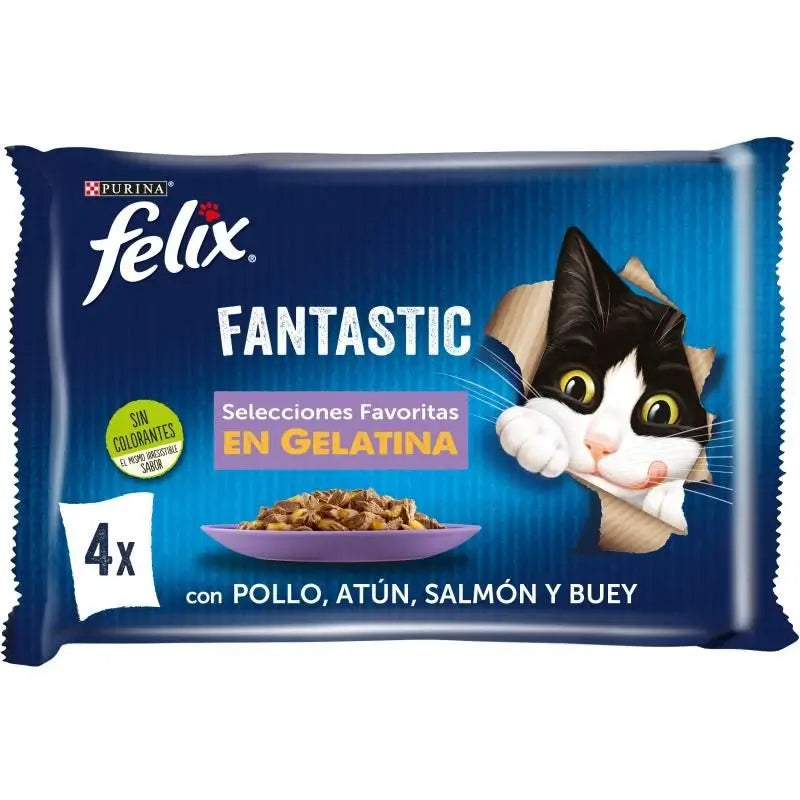 Felix Feline Fantastic Favourite Selections 12X4X85Gr