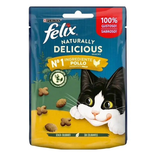 Felix Feline Naturally Delicius Chicken & Herbs 8X50Gr