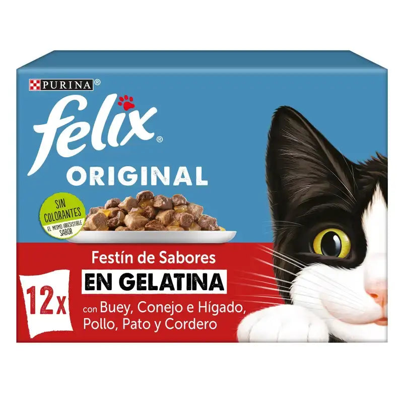 Felix Original Country Flavour Jelly 6x12x85 grams