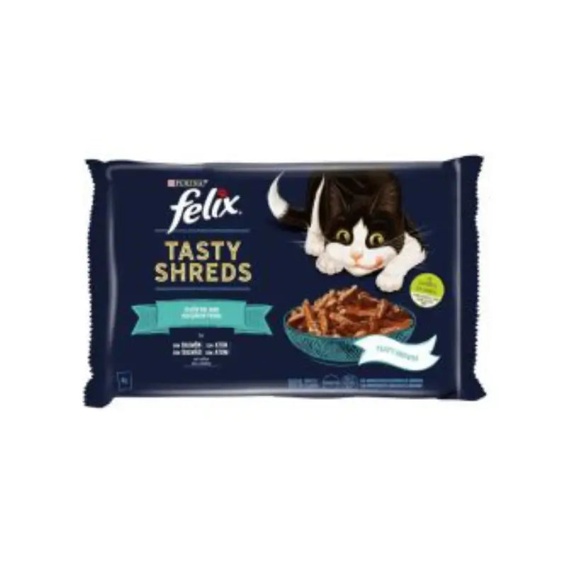 Felix Tasty Shreds Salmon Sauce 12x4x80 grams