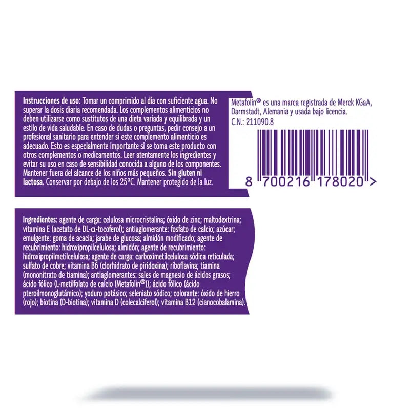 Femibion 0 Pregnancy Planning with Folic Acid Plus, 28 tablets
