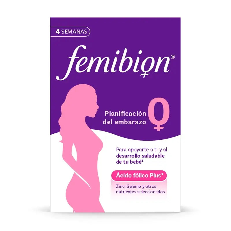 Femibion 0 Pregnancy Planning with Folic Acid Plus, 3X28 tablets