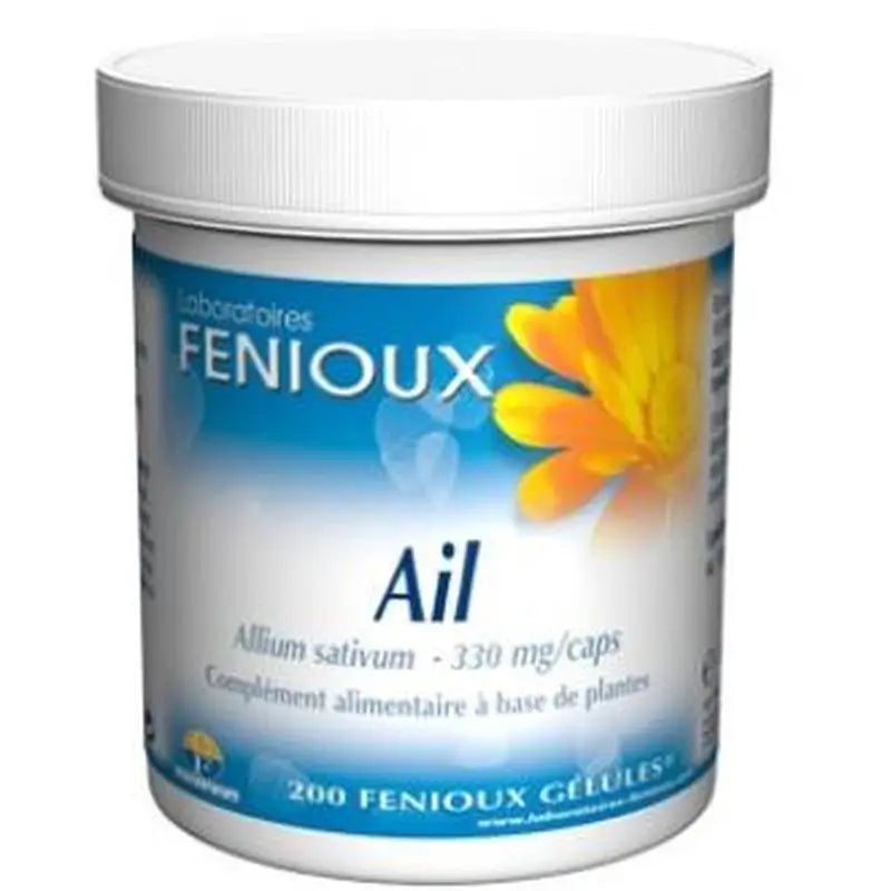 Fenioux Garlic 330Mg. 200 Capsules