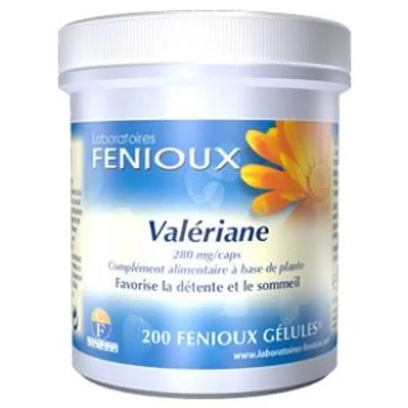 Fenioux Valerian 270Mg. 200 Capsules