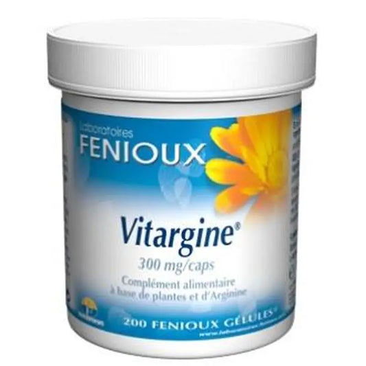 Fenioux Vitargine 300Mg. 200 Capsules