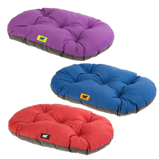 Ferplast Relax Bed 45 2 Cushion Green Blue Purple