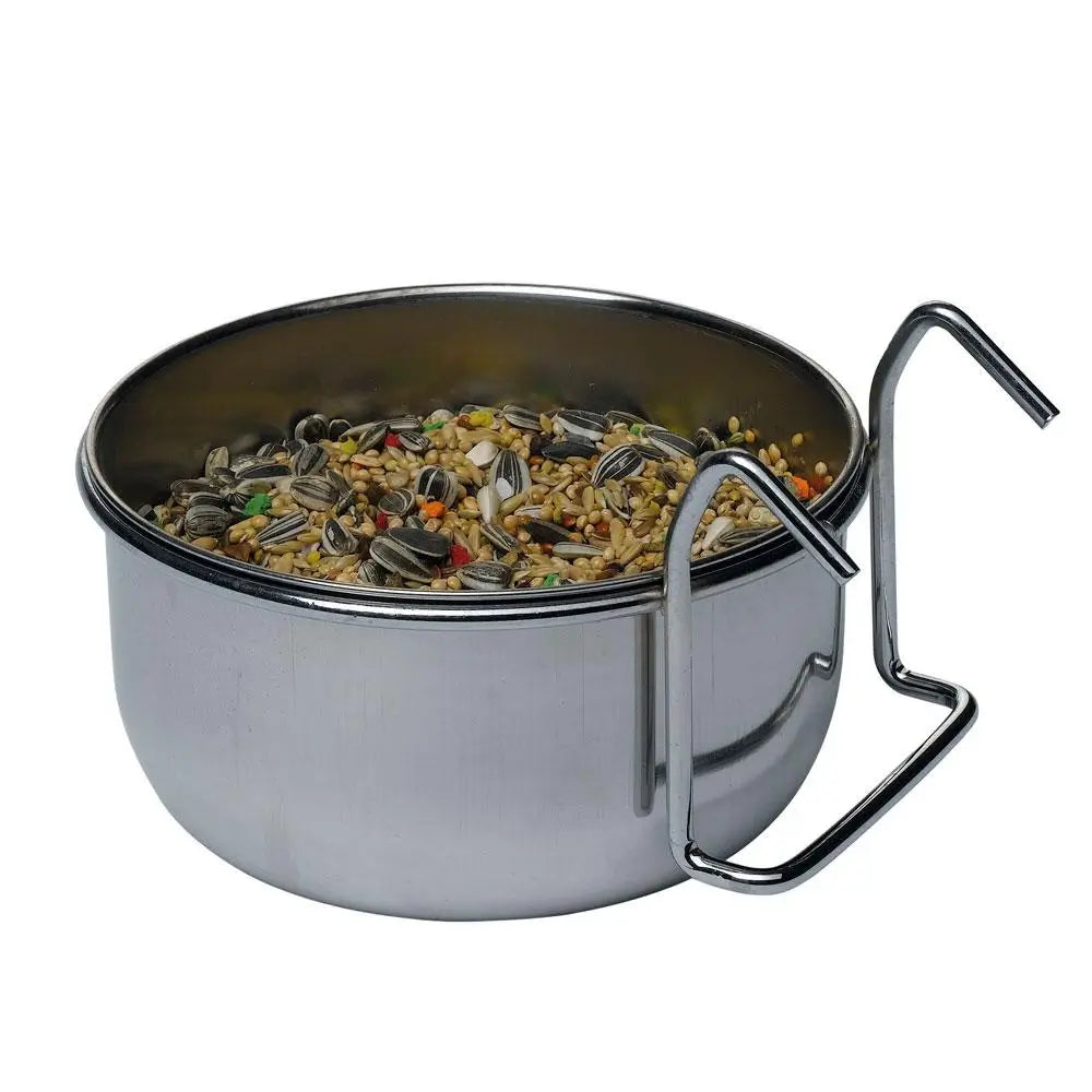 Ferplast Sirio Steel Parrot Feeder 550Ml