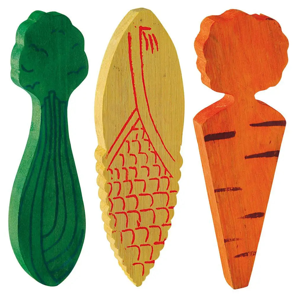 Ferplast Wooden Vegetable Tooth Toy For Rabbits
