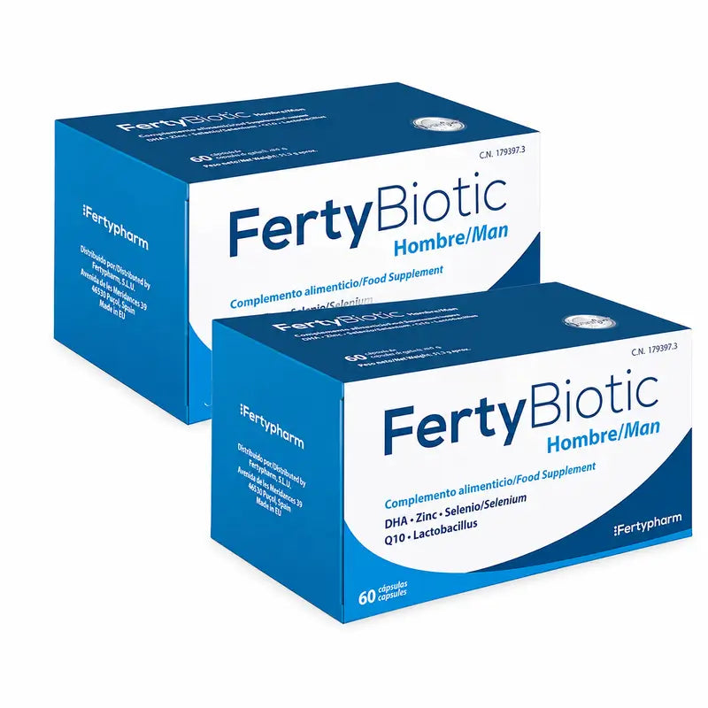 Fertybiotic  Men’s, Pack of 2 x 60 capsules