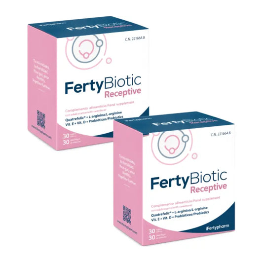 Fertybiotic Receptive Pack 2 x 30 capsules + 30 sachets