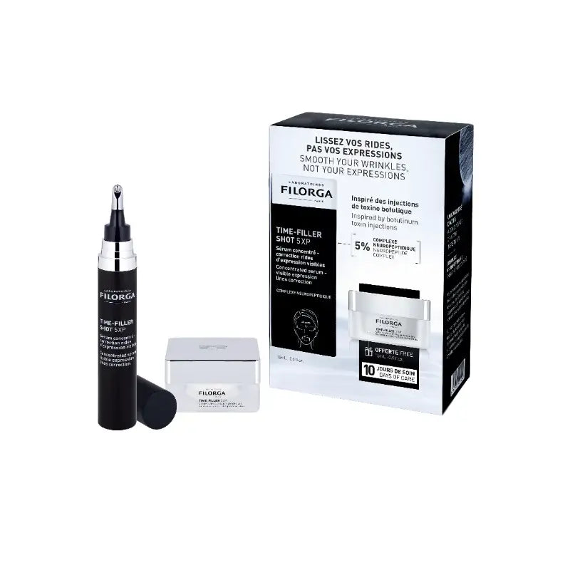 Filorga Duo Time-Filler Shot 5Xp + Free Time-Filler 5Xp Cream 15 ml