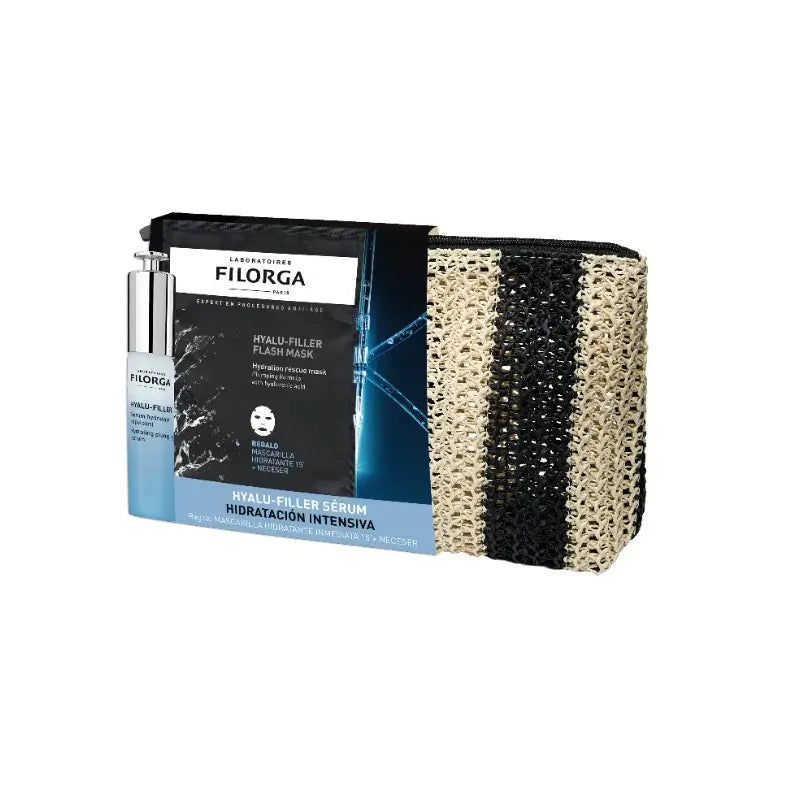 Filorga Hyalu Filler Serum + Mask Pack With Free Toiletry Bag