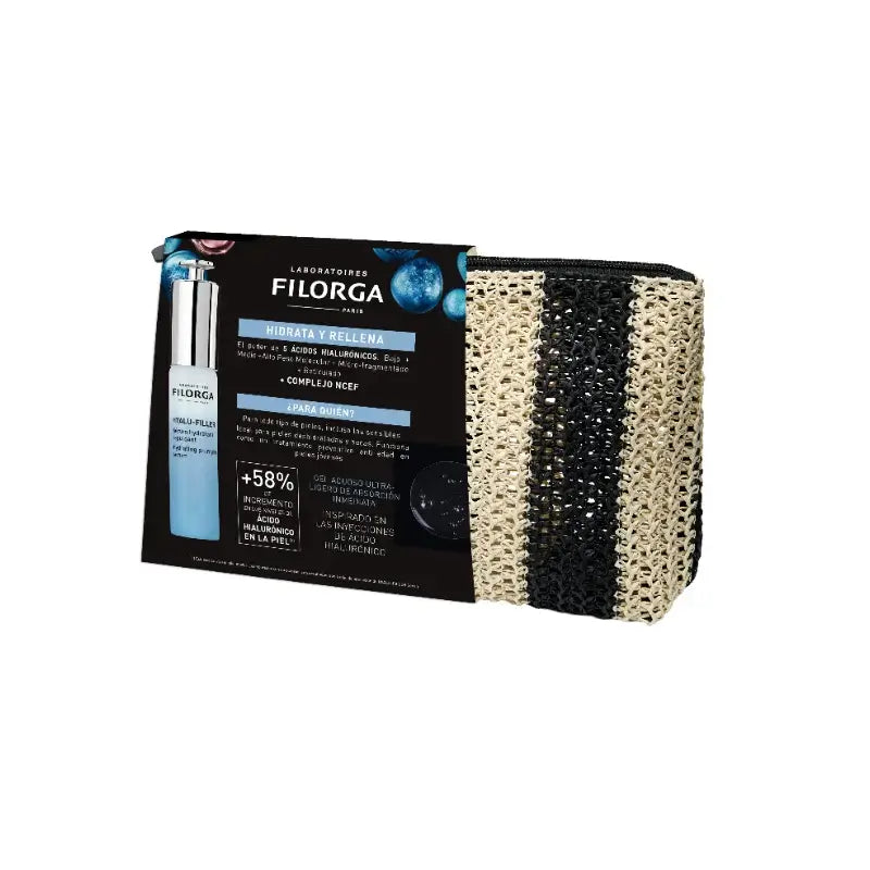 Filorga Hyalu Filler Serum + Mask Pack With Free Toiletry Bag