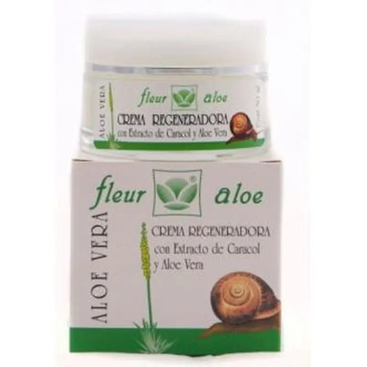 Fleuraloe Regenerating Cream Ext. Snail and Aloe 50Ml.