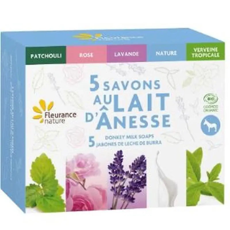 Fleurance Nature 5 Soap Box With Donkey Milk