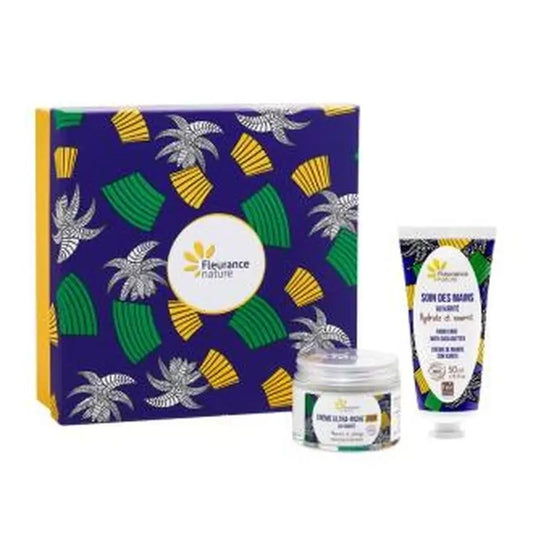 Fleurance Nature Shea Butter Face & Hands Hand & Day Cream Box