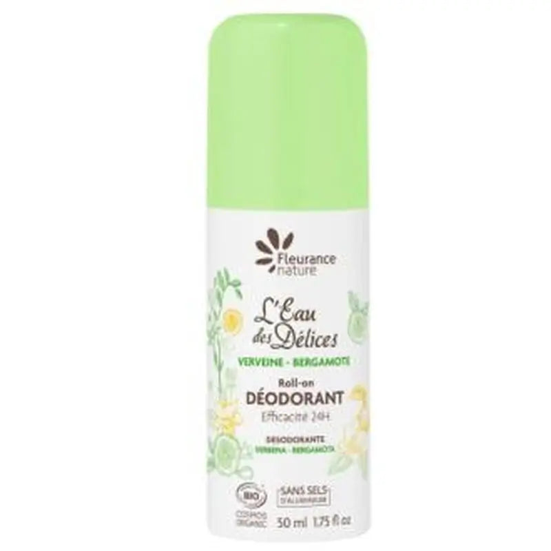 Fleurance Nature Deodorant Verbena-Bergamot Roll-On 50Ml.Eco