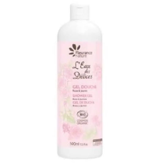 Fleurance Nature Eau Delices Rose & Jasmine Shower Gel 500ml.