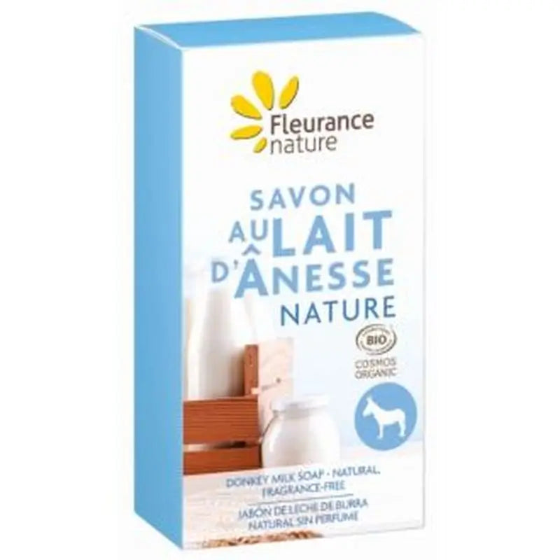 Fleurance Nature Donkey Milk Soap Natural Unscented 100Gr.
