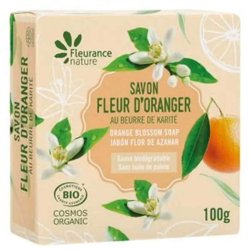 Fleurance Nature Orange Blossom Scented Soap Bar 100Gr.