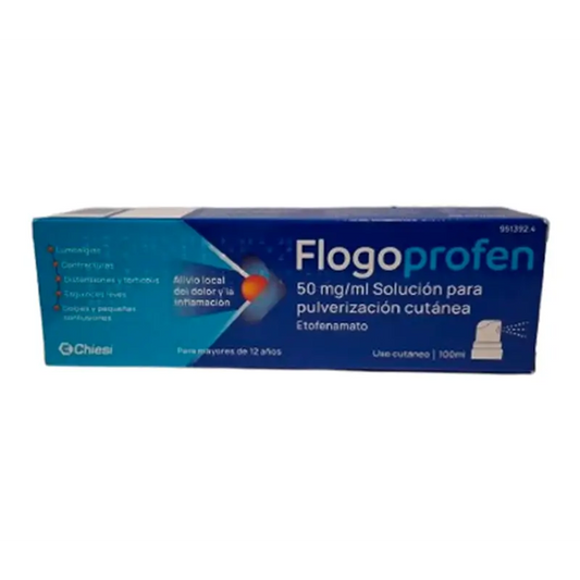 Flogoprofen Spray 50 mg/ml Solution for Skin 100 ml