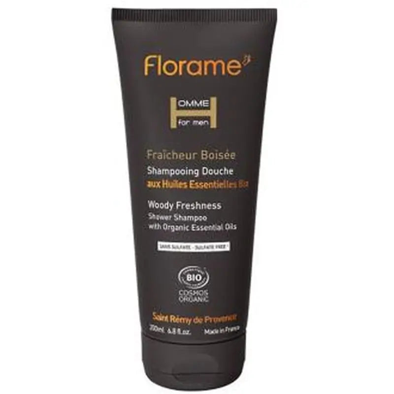 Florame Men's Woody Freshness Shampoo 200Ml.