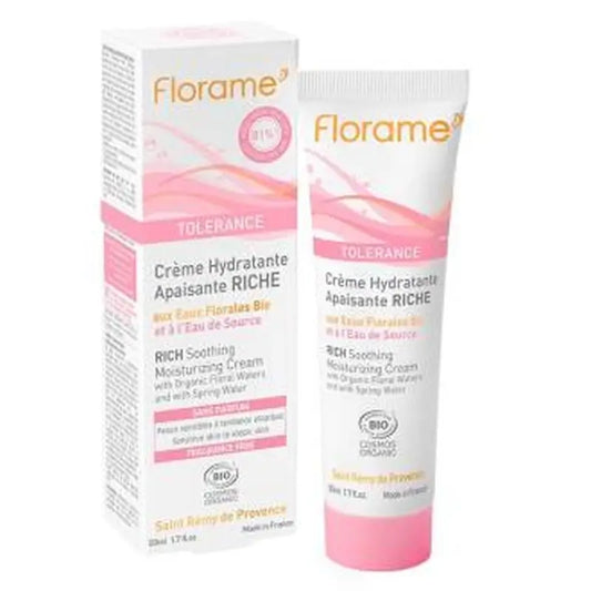Florame Intense Moisturising Facial Cream 50Ml.