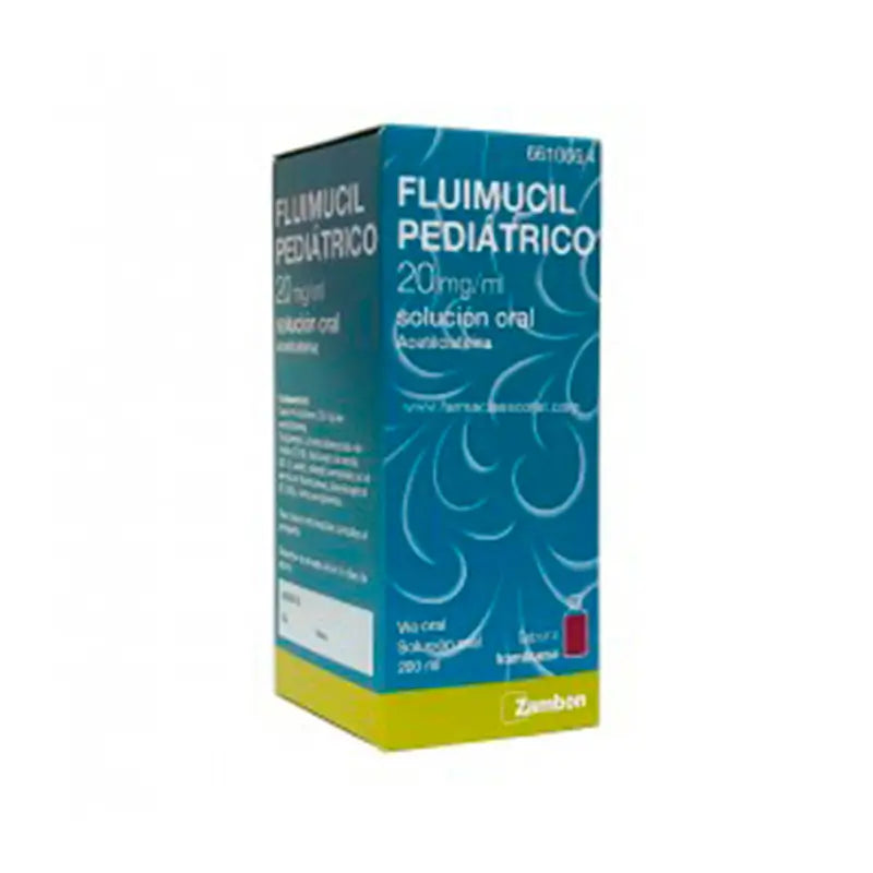 Fluimucil Paediatric 20 mg/ml Oral Solution 200 ml