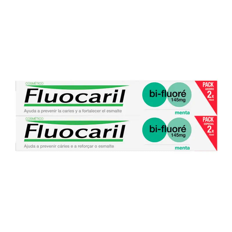 Fluocaril Bi-145 Peppermint 2x75mg